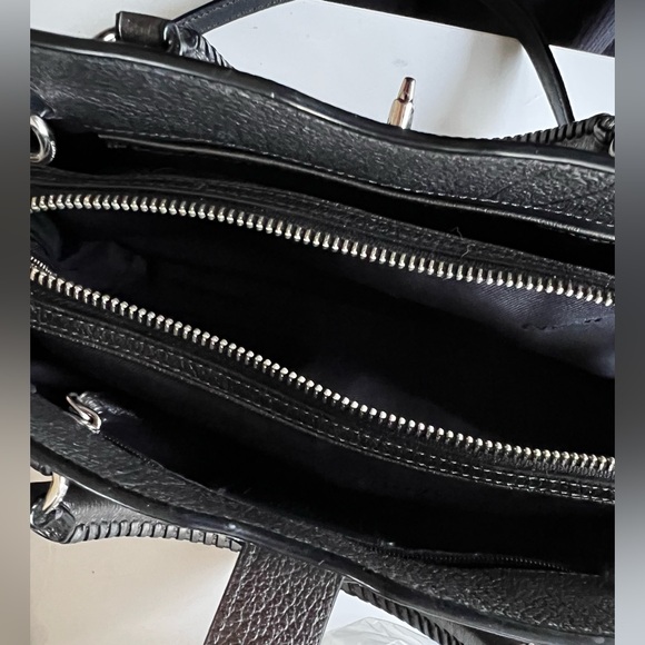 COACH Mercer Satchel 24 in
Metallic Leather with Star studs - Picture 13 of 13